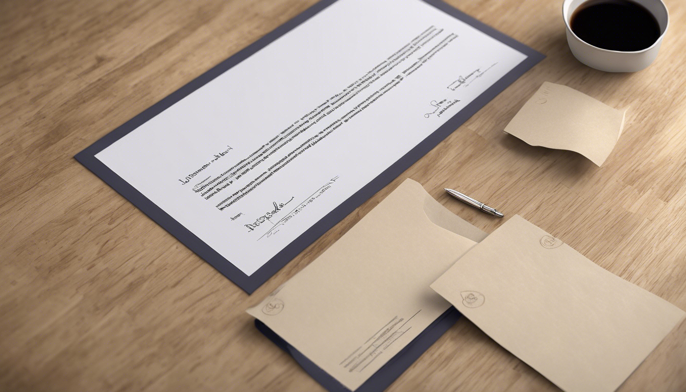 découvrez notre modèle de lettre de démission pour réussir votre transition professionnelle. apprenez à formuler votre départ avec élégance et professionnalisme, tout en garantissant une formation réussie pour votre avenir.