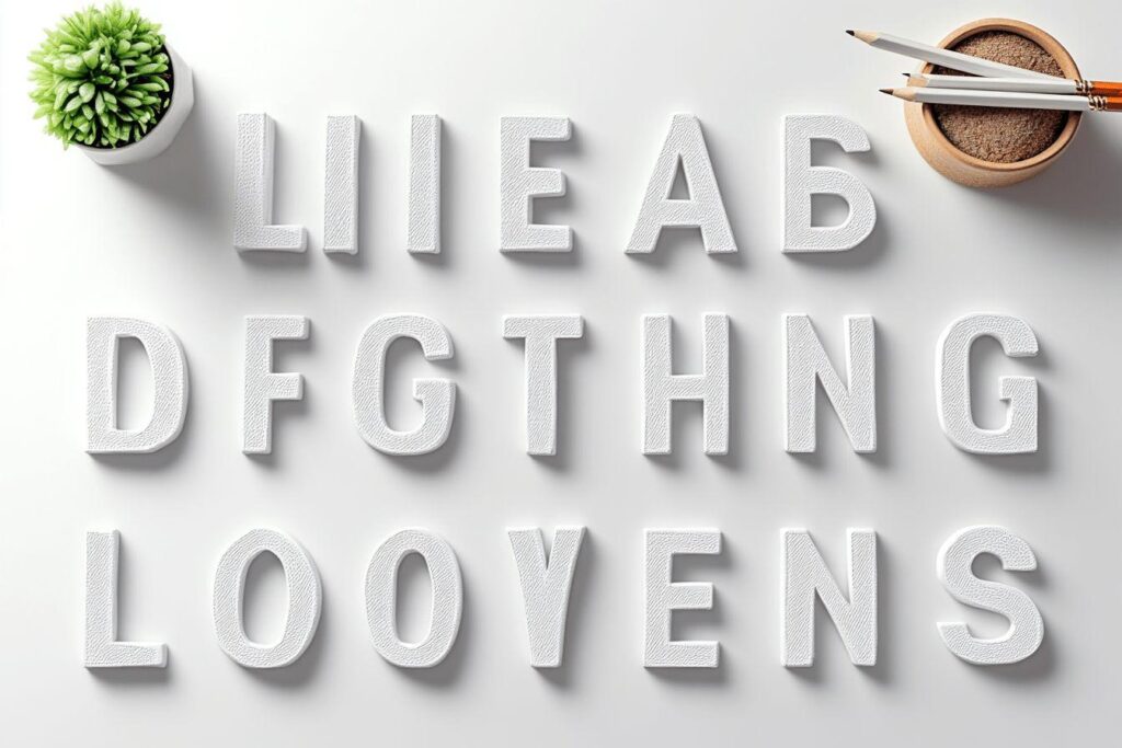 Lettres à imprimer pour apprendre à écrire facilement