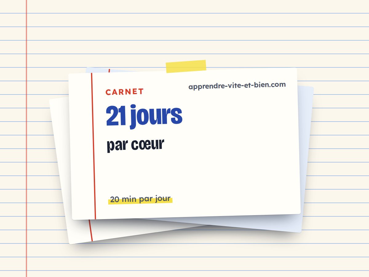 carnet 21 jours par coeur