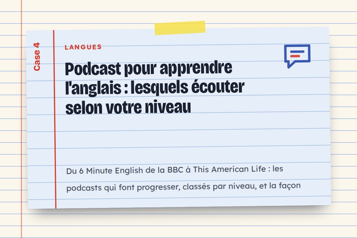 Podcast pour apprendre l'anglais : lesquels écouter selon votre niveau
