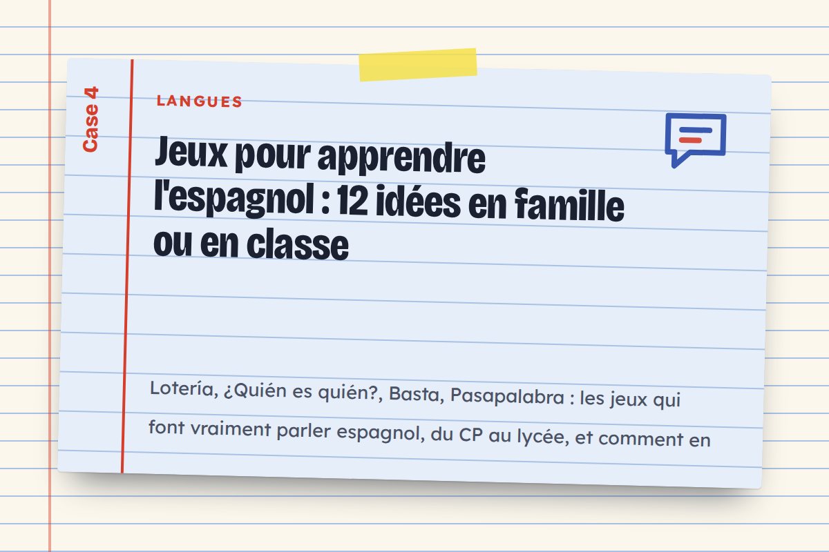 Jeux pour apprendre l'espagnol : 12 idées en famille ou en classe
