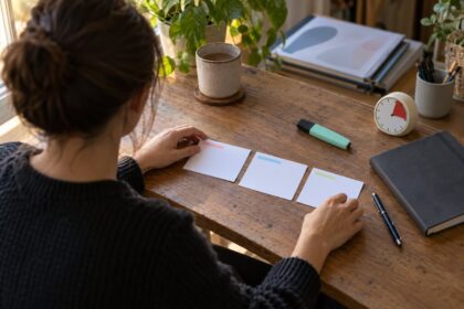 Réviser un exposé sur un séminaire professionnel : la méthode qui tient en trois fiches