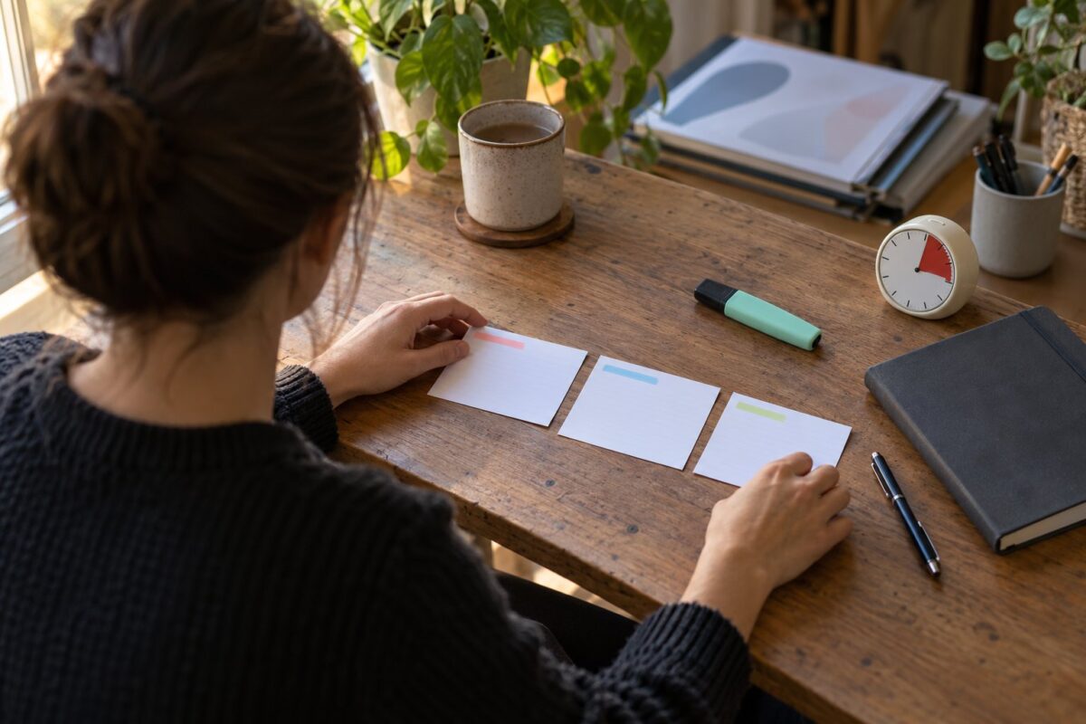Réviser un exposé sur un séminaire professionnel : la méthode qui tient en trois fiches